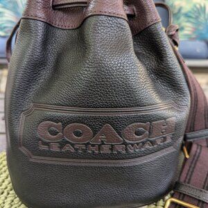Coach Field Bucket Bag in Colorblock with Coach Badge C3850 - Rare